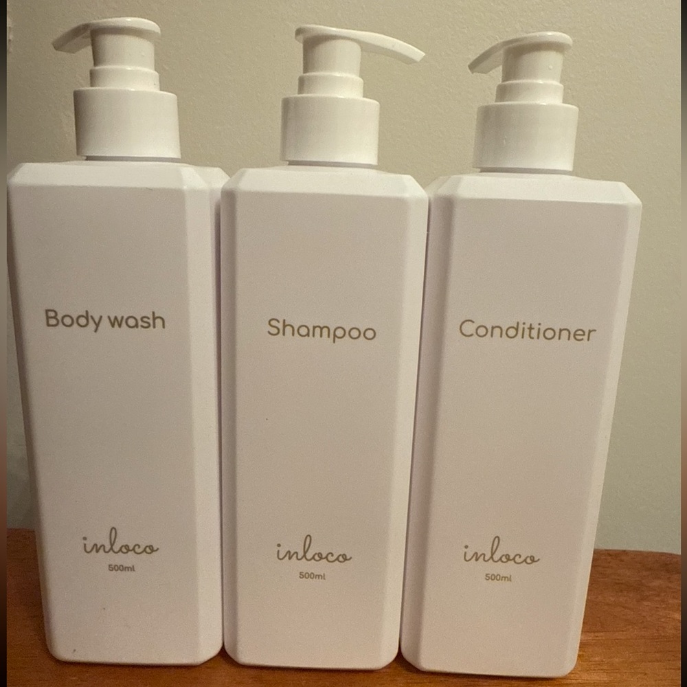 White Bath & Body Set